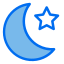 moon-star-half-night-mode-icon