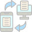 data-transfer-communication-exchange-infomation-software-icon