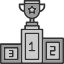 award-first-medal-podium-star-winner-winners-icon