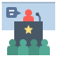 political-announce-policy-candidate-oration-icon