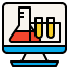 laboratory-virtual-online-tutorial-simulation-education-science-icon