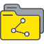 connection-documents-files-folder-network-share-icon