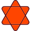 david-judaism-of-star-hexagram-religious-icon