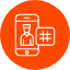 mobiletag-socail-tag-account-hashtag-holding-man-sign-icon
