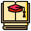 book-openbook-graduate-school-education-icon