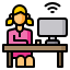 women-learning-computer-internet-online-icon