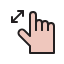 slide-arrows-tap-hand-finger-gestures-direction-icon-icon