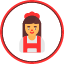 hotel-maid-worker-room-service-woman-icon