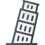 placearchitecture-building-landmark-pisa-tower-icon