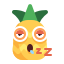 emoji-pineapple-sleepy-sleep-icon