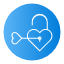 unlock-key-love-heart-icon
