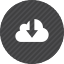 cloud-download-upload-black-phone-app-app-icon