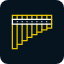 flute-instrument-mexican-music-pan-panpipe-sound-icon