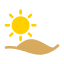 horizon-sea-sun-sunrise-sunset-weather-desert-icon