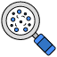 search-bacteria-search-microorganisms-find-bacteria-germs-analysis-find-germs-icon