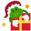 christmas-frog-decoration-xmas-icon