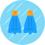 beach-diving-fins-flipper-holiday-summer-vacation-icon