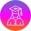 educated-education-graduate-graduated-graduation-woman-girl-bachelor-gown-icon