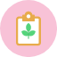 clip-clipboard-flower-spring-rose-icon