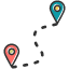 route-directions-distance-location-map-icon