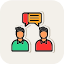 face-to-talk-productivity-conversation-talking-chat-icon