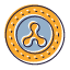 ripple-cryptocurrency-money-currency-coin-cash-icon-vector-design-icons-icon