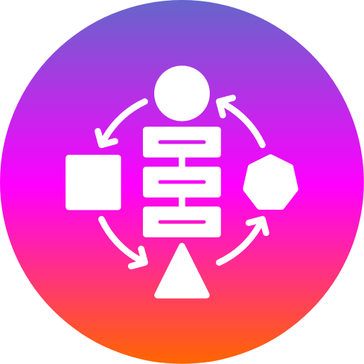 procedure icon, process icon, production icon, timeline icon, video icon