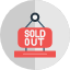 sold-out-of-stock-signaling-commerce-signboard-shopping-bag-icon