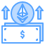 money-ethereum-arrow-financial-business-icon
