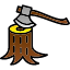 cutting-deforest-deforestation-nature-trees-wood-woodcutter-icon
