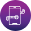 mobile-worm-cybersecurity-secure-device-icon