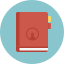 guestbook-vector-flat-icon