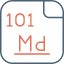 mendelevium-periodic-table-atom-atomic-element-icon