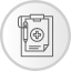 note-clipboard-medical-report-cross-paper-diagonisis-icon