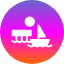 beach-circle-dock-flat-icon-landscape-sunrise-sunset-icon