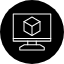d-arrow-cube-rotation-side-view-object-icon