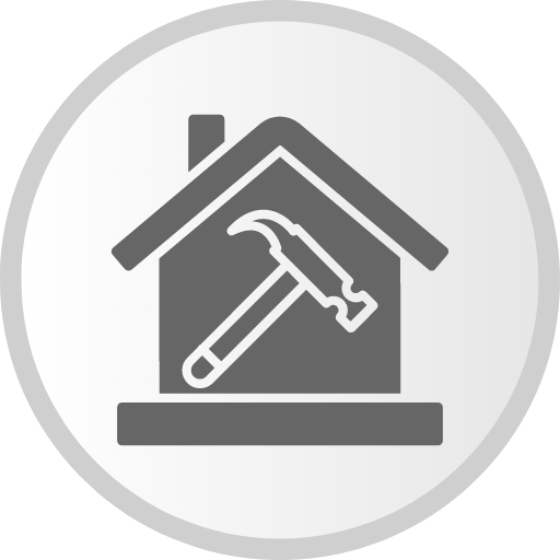 build icon, construction icon, harmer icon, house icon, making icon