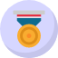 award-medal-number-two-prize-silver-victory-winner-icon