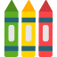 crayons-drawing-school-supplies-tool-icon