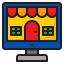 market-ecommerce-online-computer-shopping-icon