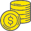 dollar-coins-finance-money-taxes-icon