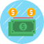 cash-coin-dollar-flow-money-recycle-revenues-icon