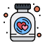 bottle-cookies-heart-jar-icon