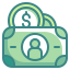 money-cash-business-coins-currency-change-stack-notes-icon