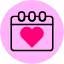calendar-heart-love-valentines-valentine-romance-romantic-wedding-valentine-day-holiday-valentines-day-married-icon