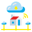homeused-cloud-network-server-connect-social-media-icon
