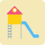 active-children-kids-playground-playing-slide-icon-icons-vector-design-interface-apps-icon