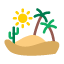 house-building-resort-desert-sand-sandy-hot-sunny-icon