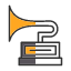 audio-gramophone-melody-music-play-player-record-icon