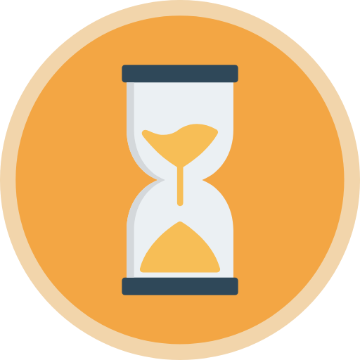 clock icon, hourglass icon, sand icon, time icon, timer icon, waiting icon